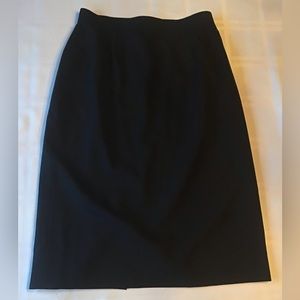 Zanella Black Pencil Skirt